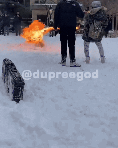 Flame Thrower Fire GIF by dupreegod