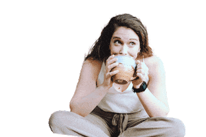 Good Morning Coffee Sticker by The Jade Designs