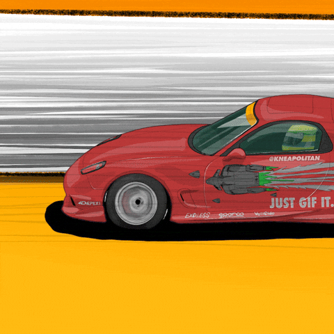 Car Drifting GIF by kneapolitan