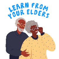 5 Stickers to Celebrate our Grandmothers by INTO ACTION | GIPHY