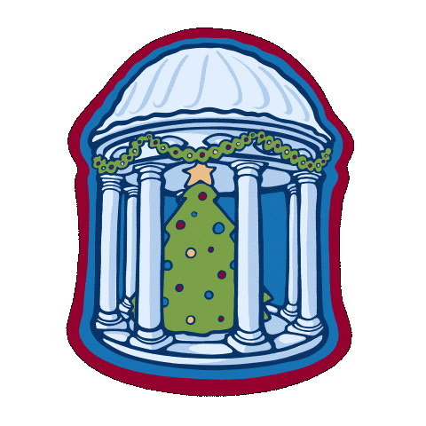 Christmas Tree Sticker by ShenandoahUniversity