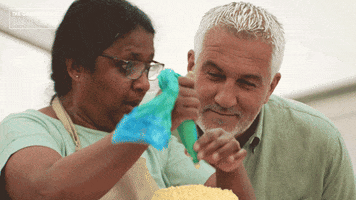 Friends Smile GIF by The Great British Bake Off