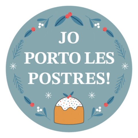 Gaudeix de les Postres Sticker