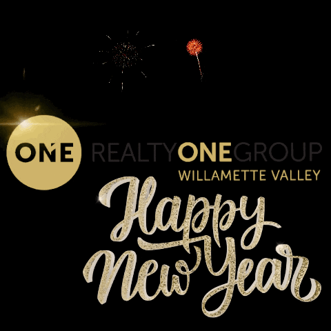 New Year Realty One GIF by Realty ONE Willamette Valley