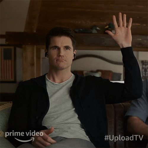 Robbie Amell Reaction GIF by Amazon Prime Video