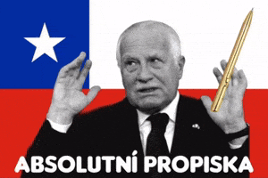 Vaclav Klaus Chile GIF