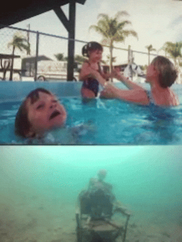 Drowning GIF