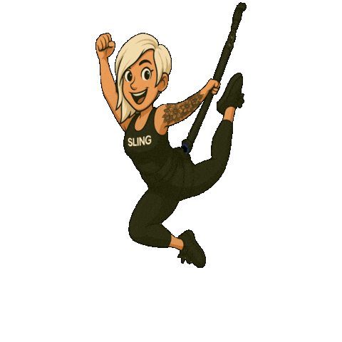 Bungeefitness Bungeeworkout Sticker by Sling Bungee