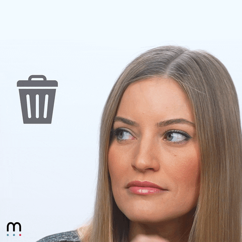 Delete Trash Can GIF by Mylio