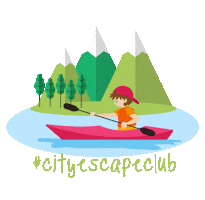City Escape Sticker