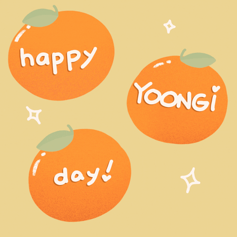 Happy Min Yoongi GIF