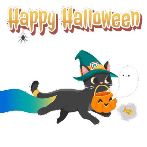 Happy Trick Or Treat Sticker by Passionationco