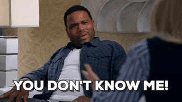 You Dont Know Me Anthony Anderson GIF by ABC Network