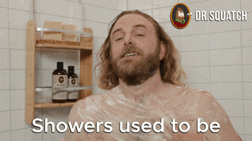 Shower GIF by DrSquatchSoapCo