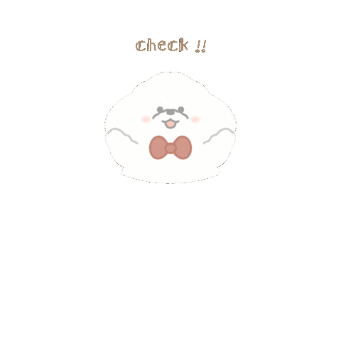 Dog Check Sticker
