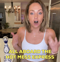 Drunk Hot Mess GIF by Loryn Powell