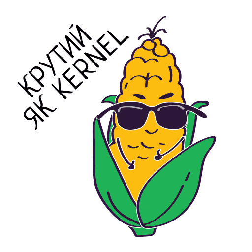 Kernel.UA Sticker