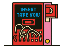 Video Vhs Sticker