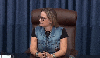 Kyrsten Sinema Thumbs Up GIF by GIPHY News