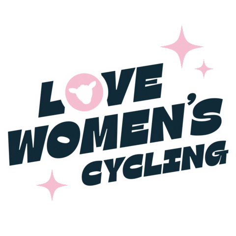 Wmn Sticker by Black Sheep Cycling