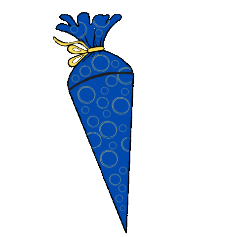 Einschulung Schultüte Sticker by kuchenkindundkegel