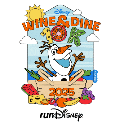 Walt Disney World Rundisney Sticker by Disney Sports
