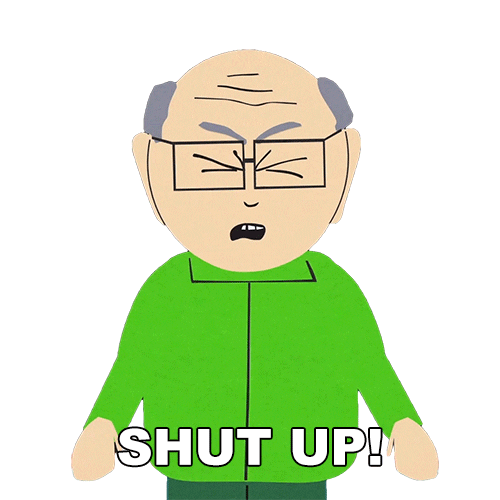 Shut Your Mouth Sticker by South Park