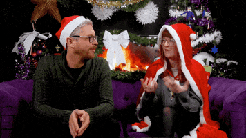 What The Hell Christmas GIF by Sleeping Giant Media