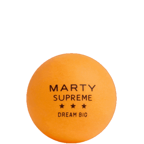 Ball Orange Sticker by Ping Pang Paris