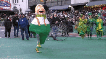 On My Way Running GIF by The 95th Macy’s Thanksgiving Day Parade