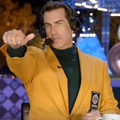 Rob Riggle Thumbs Down GIF by ABC Network