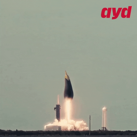 Rocket Ship Burn GIF by Ayd.se