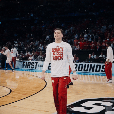 March Madness Basketball GIF by Huskers