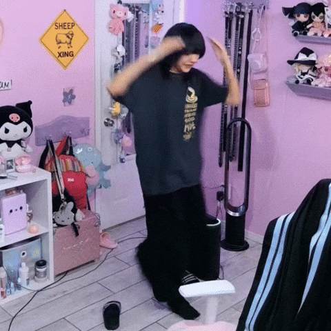 Streamer Spinning GIF