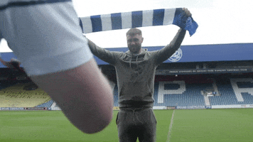 Hands Up Smile GIF by QPR FC
