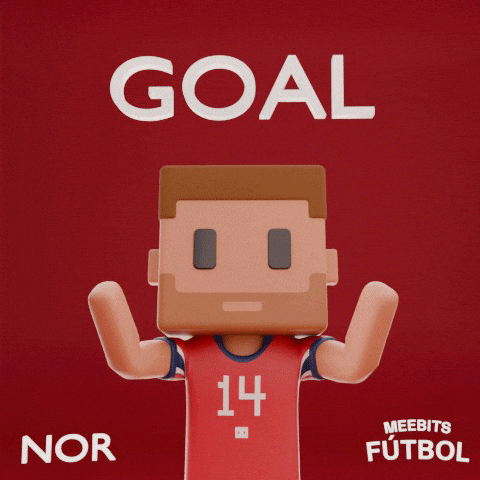 World Cup Football GIF by Meebits
