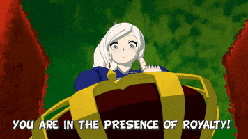 Weiss Schnee Royalty GIF by Rooster Teeth