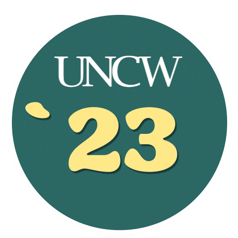 Grad Class Of 2023 Sticker by UNCW Alumni Association