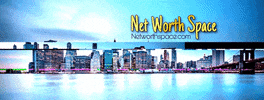 networthspace glitch blue clear net worth space GIF