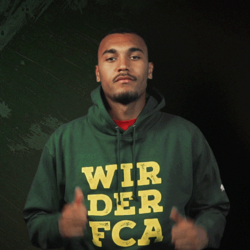 Well Done Football GIF by FC Augsburg 1907