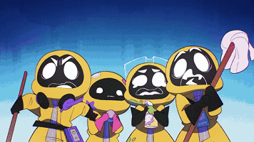 Scared GIF