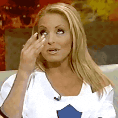 Gonna Cry GIF by Trish Stratus