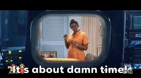 Leslie Jones Its About Damn Time GIF by MTV Movie & TV Awards