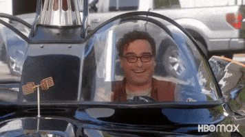 Driving Big Bang Theory GIF by Max