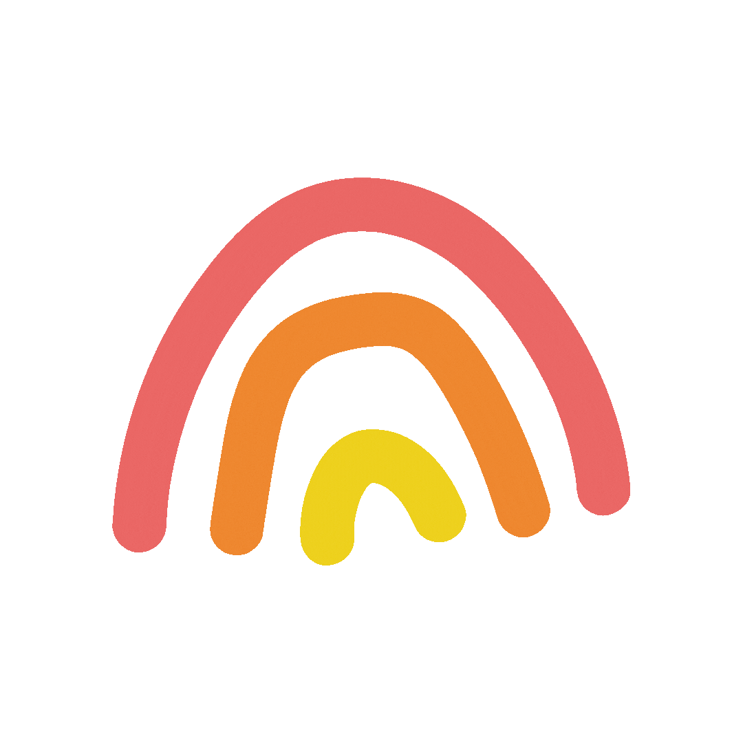 Rainbow Sticker by Watermelon Swim