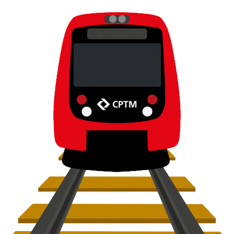 Train Railway Sticker by CPTM for iOS & Android | GIPHY