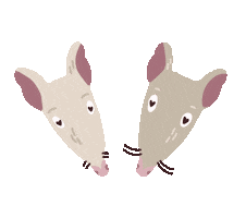 Cartoon Love Sticker