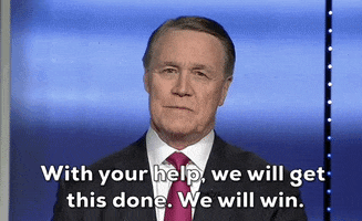 We Will Win David Perdue GIF by GIPHY News