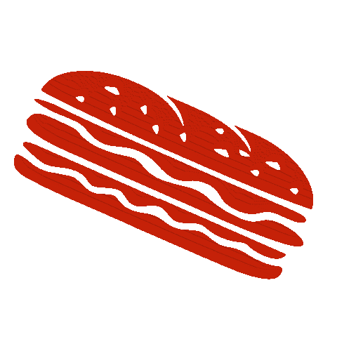 Harvey's Hot Sandwiches Sticker