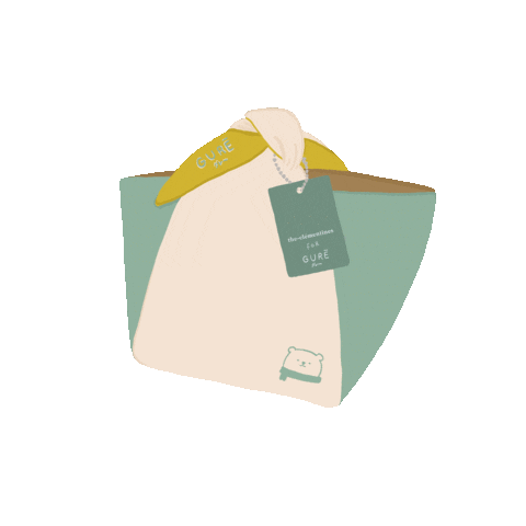 Bag Furoshiki Sticker by The Clementines